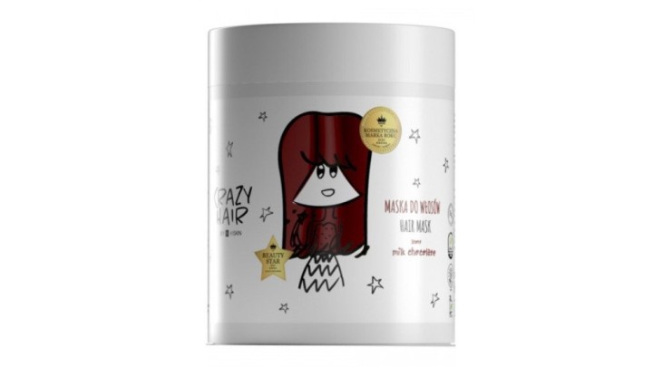 Crazy Hair Hair Mask Milk Chocolate, 1000ml