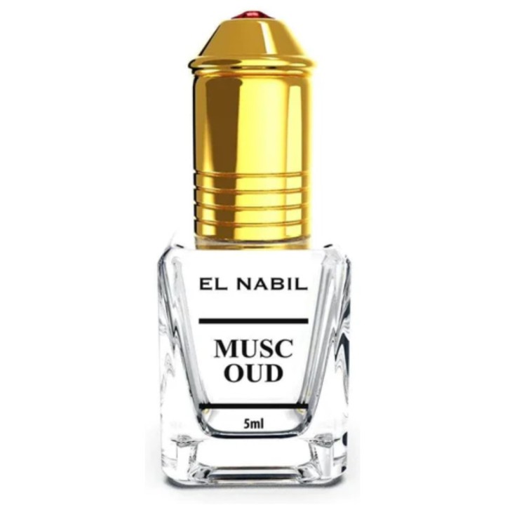El Nabil Musc Oud, Roll alcohol free perfume oil 5ml