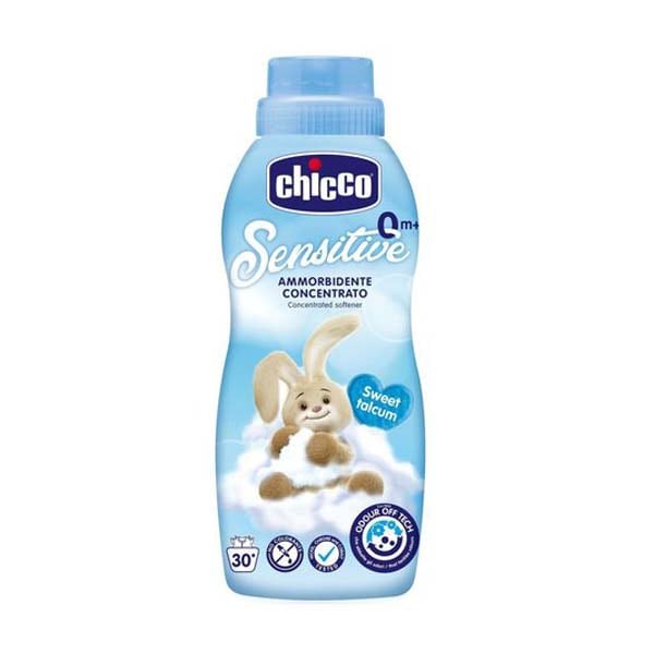 Chicco Sensitive Super-Concentrated Fabric Softener Sweet Talcum, 750 ml