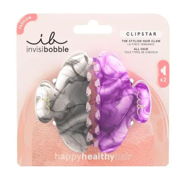 Invisibobble Clipstar My Rainboo Hair Clip, 2pcs
