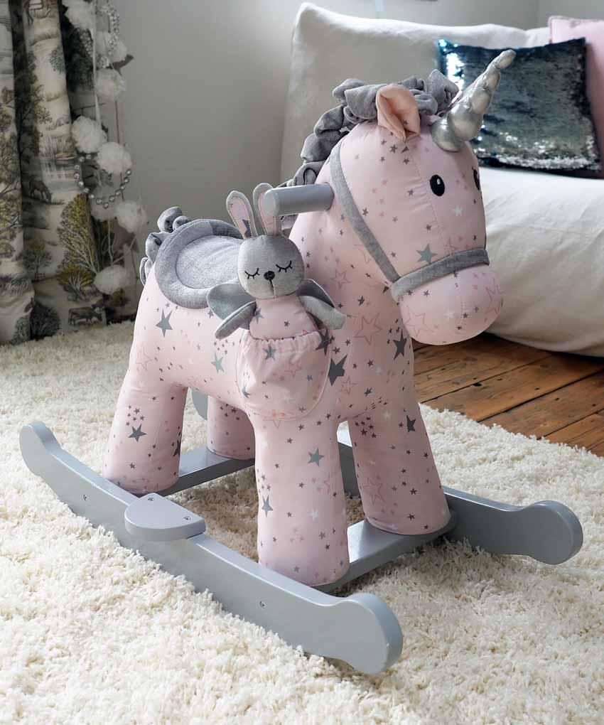 Little Bird Told Me Celeste & Fae Rocking Unicorn 9m+