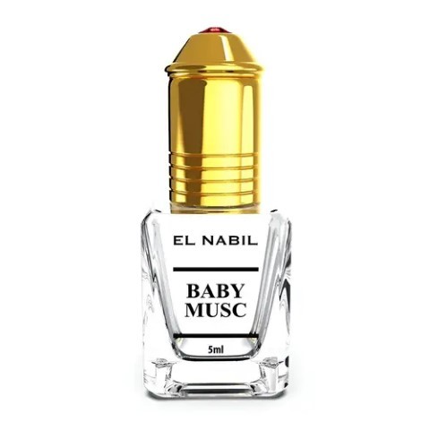 El Nabil Baby Musc, Roll alcohol free perfume oil 5ml