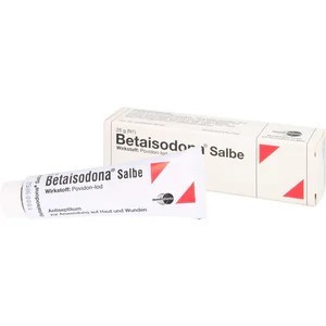 Betaisodona anticeptic fairst aid cream, Ointment 25g