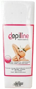Depilline Paper Strips 20x7cm For Hair Removal 50Pcs