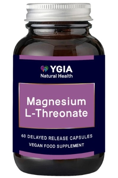 Ygia Magnesium L-Threonate 620mg 60 Capsules food supplement