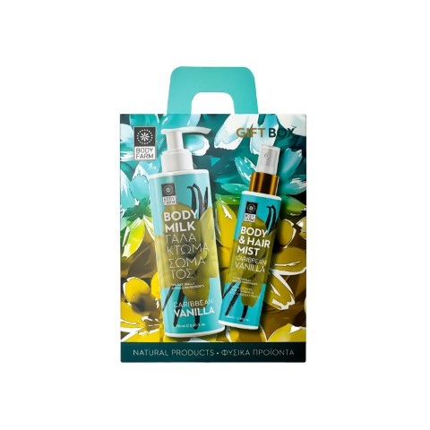 Bodyfarm Gift Box Vanilla Caribbean Body Milk & Mist