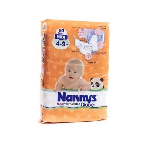 Nanny's diapers baby midi 50 pcs