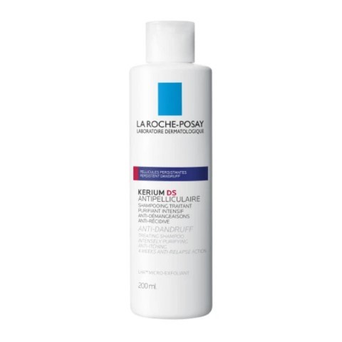 La Roche Posay Kerium Ds Anti-Dandruff, Intensive Micro-Exfoliating Shampoo against Dandruff 200ml