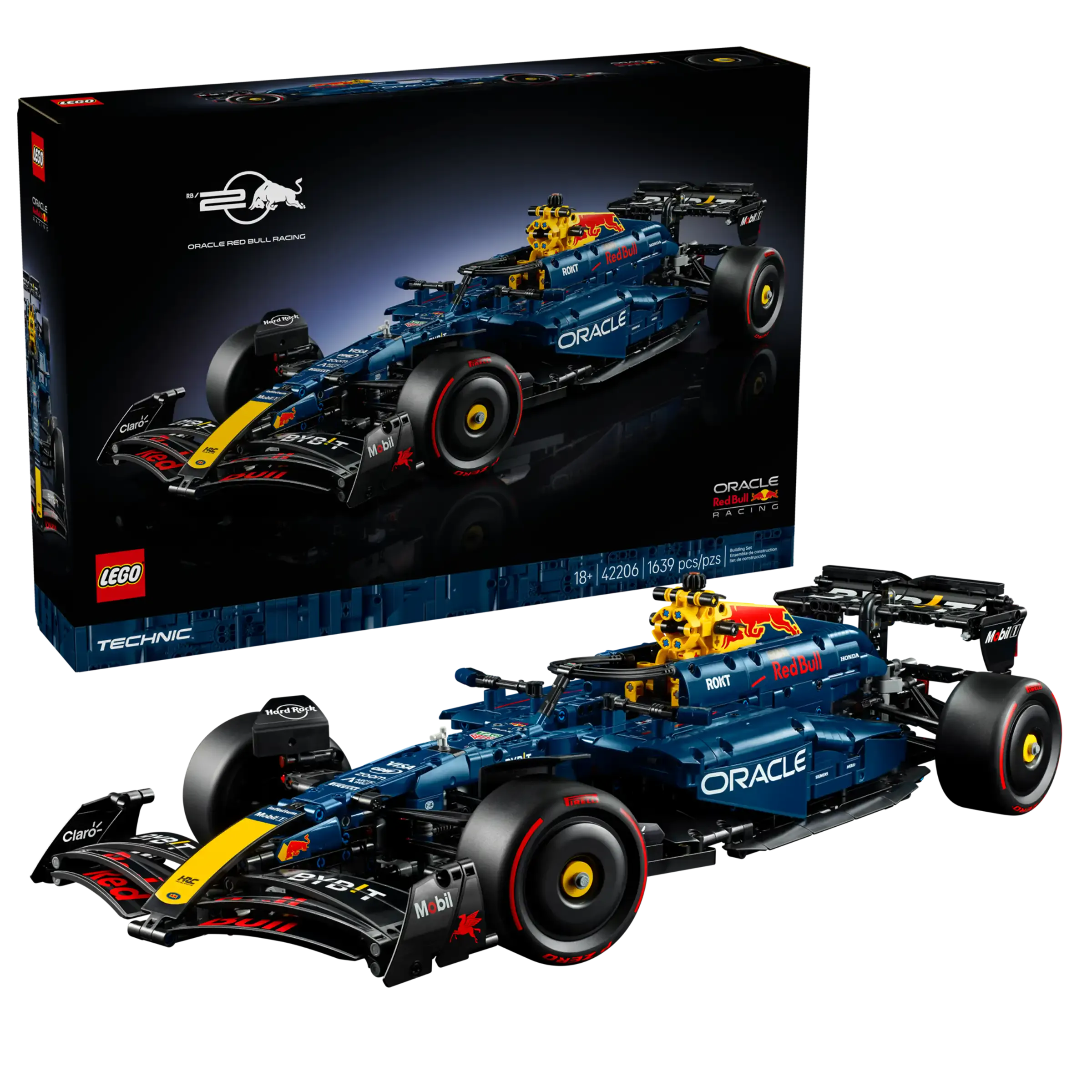 LEGO TECHNIC 42206 Oracle Red Bull Racing RB20 F1 Car