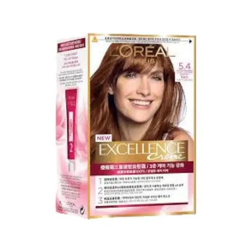 L'Oreal Paris Excellence 5.4, Hair Dye Light Copper Brown