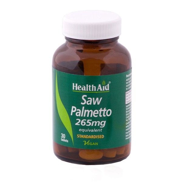 Health Aid Saw Palmetto 265Mg, 30Tabs