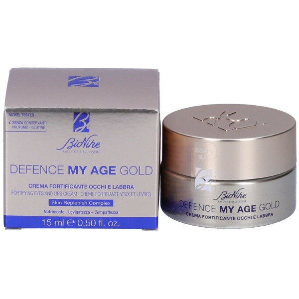 Bionike Defence My Age Gold Fortifying Eyes And Lips Cream 15ml