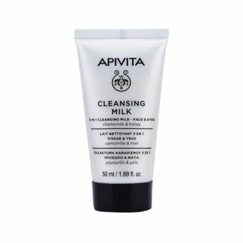 Apivita 3 In 1 Milky Cleanser, Cleaner, 50ml