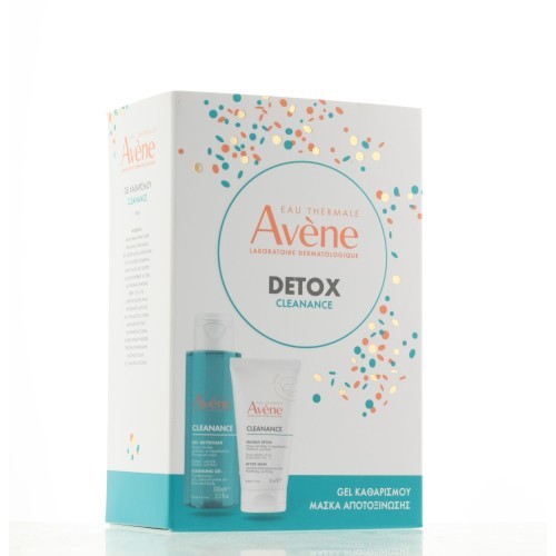 Avene Avene Detox Cleanance Set Gel Cleanser Detox Mask