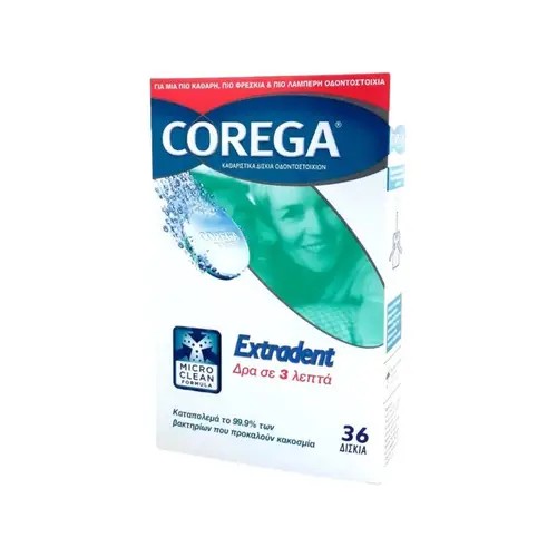 Corega Extradent, Tablets, 36
