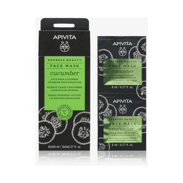 Apivita Moisturizing With Cucumber, Face Mask