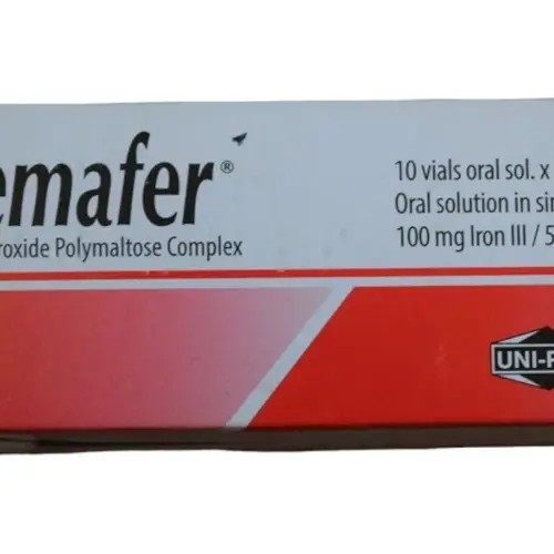 Hemafer Oral Solution 100Mg/5ml 10 Vials 5ml