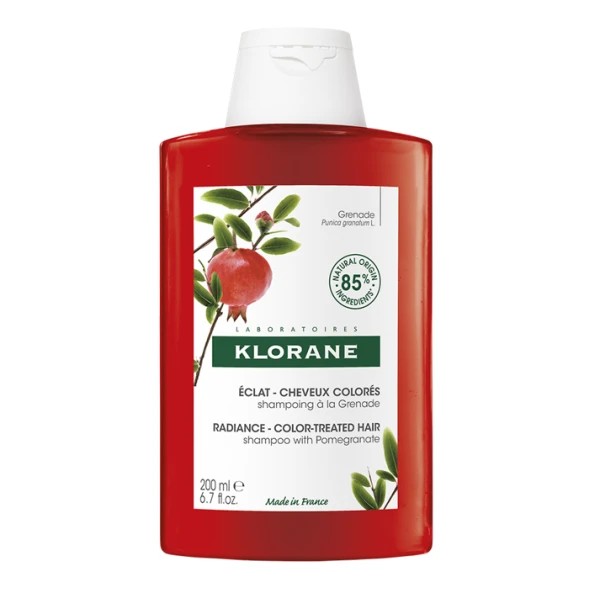 Klorane Grenade Shampoo For Colored Hair With Pomegranate Bio 200ml