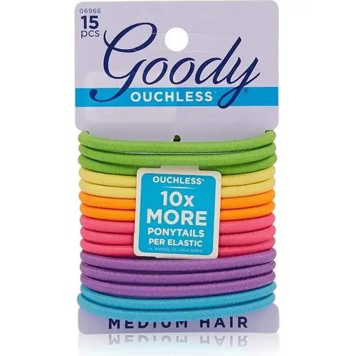 Goody Ouchless Elastics 15Pcs, Elastics, 15