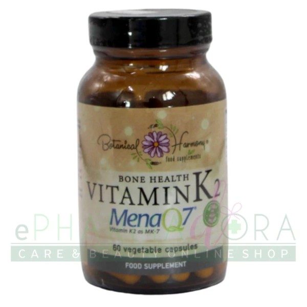 Botanical Harmony Vitamin K2 With Mena Q7 60Vs