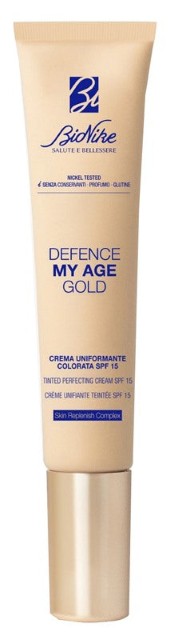 Bionike Defence My Age Gold Tinted Cream Spf15, Cream