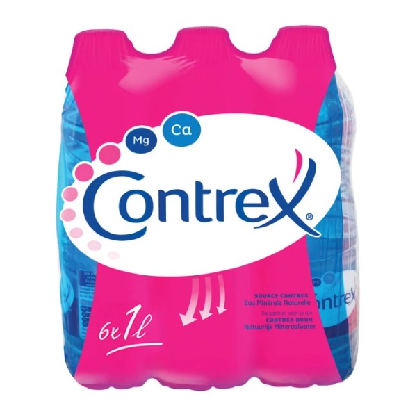 Contrex 1Lx6 Natural Mineral Water