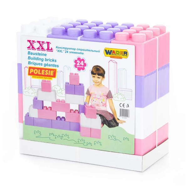 Building Bricks Set XXL 24 pcs