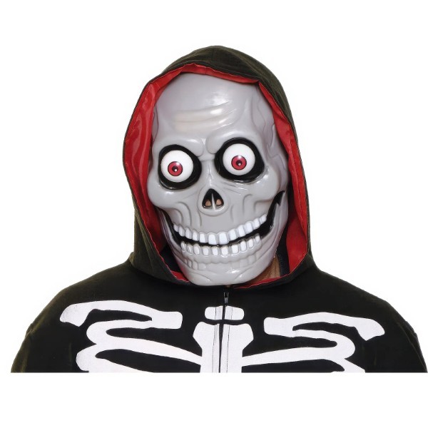 Crazy Clown Mask with Hood