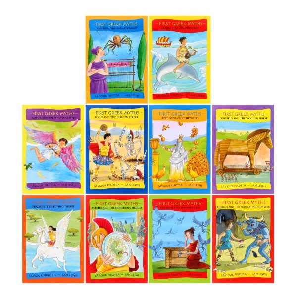 First Greek Myths Series by Saviour Pirotta - Arion The Dolphin Boy