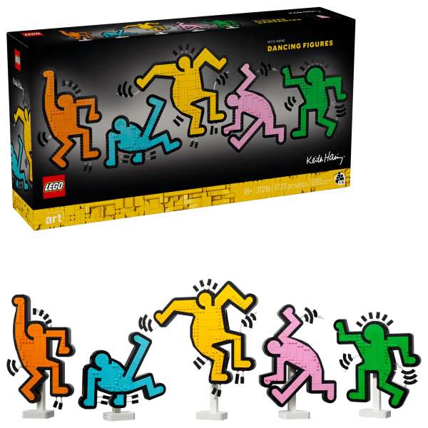LEGO ART 31216 Keith Haring – Dancing Figures