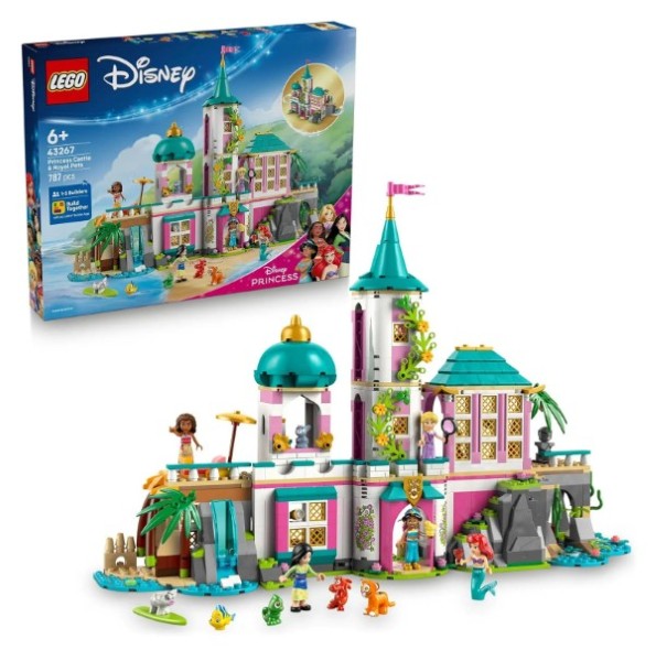 LEGO DISNEY 43267 Princess Castle & Royal Pets