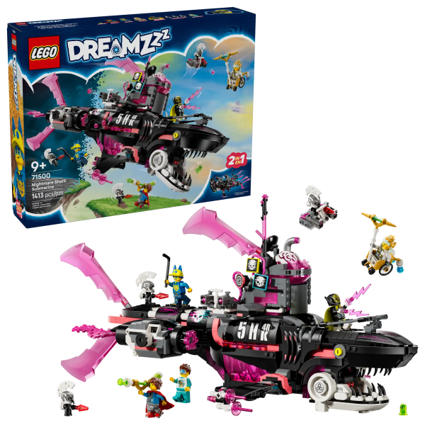 LEGO DREAMZzz™ 71500 Nightmare Shark Submarine