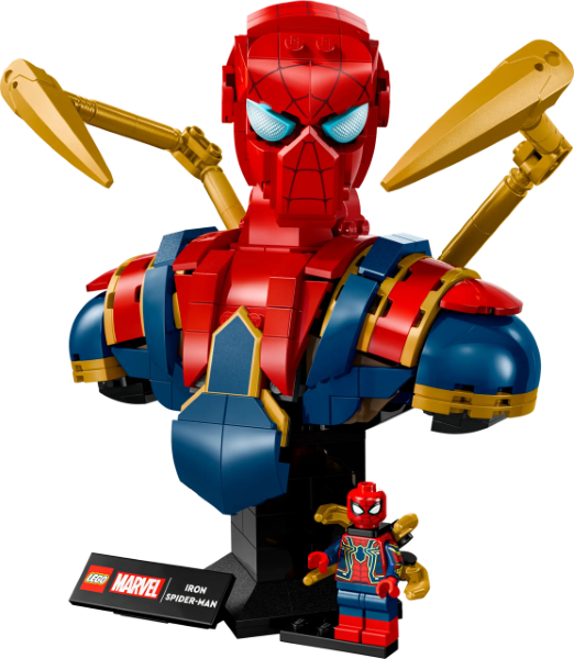 LEGO MARVEL 76326 Iron Spider-Man Bust