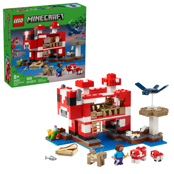 LEGO MINECRAFT 21270 The Mooshroom House