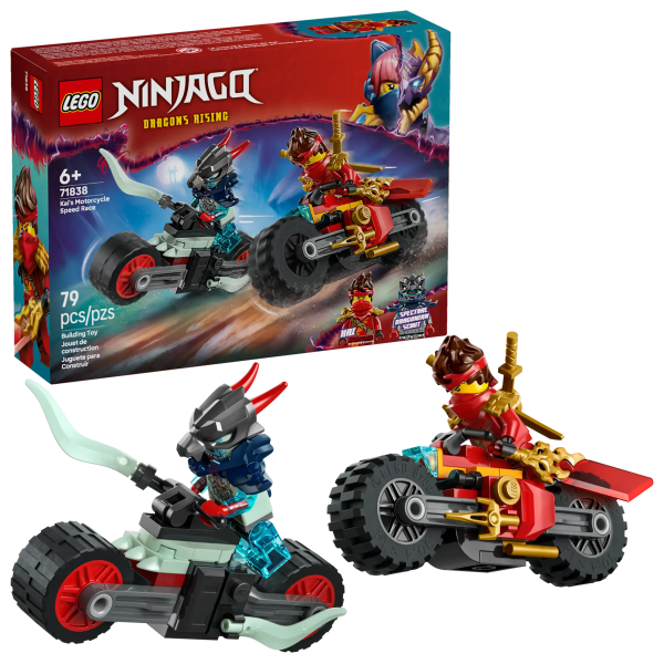 LEGO NINJAGO 71838 Kai's Motorcycle Speed Race