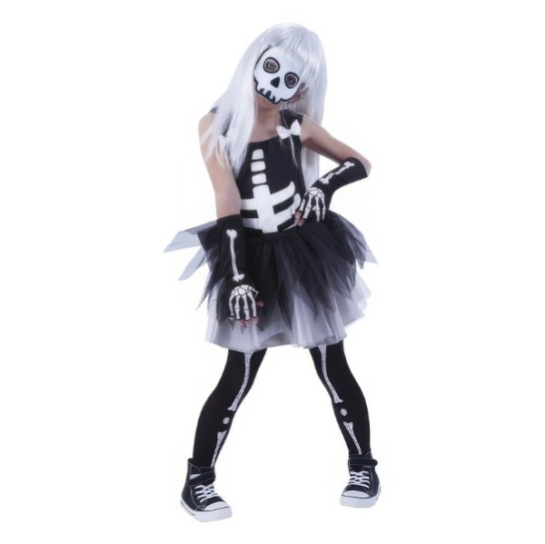 SCARY Skeleton Halloween Costume - Medium - Age 5-7 years
