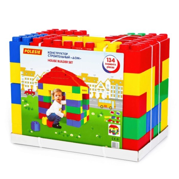 Polesie House Building Blocks Set 134 pcs