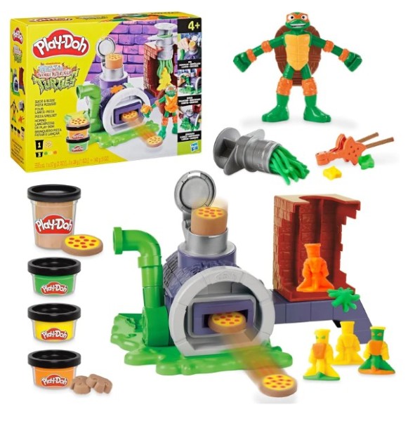 Play-Doh Teenage Mutant Ninja Turtles Slice And Blast Pizza Playset