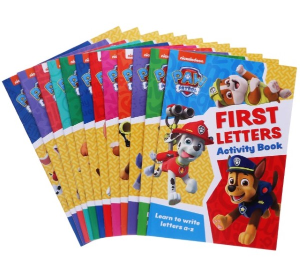 PAW Patrol Get Set for School Activity Books By Collins - Telling The Time Activity Book
