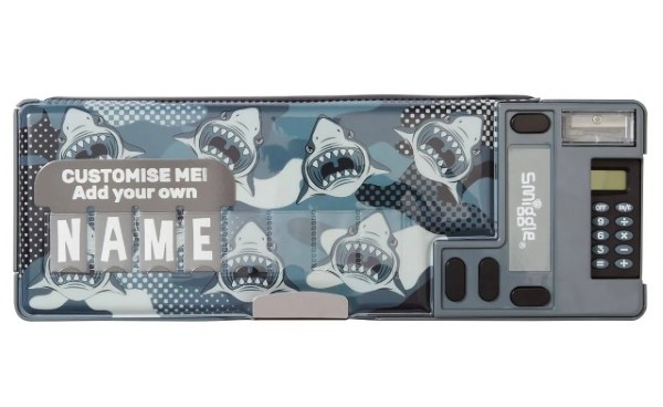 Smiggle Best Budz Pop Out Pencil Case - Grey