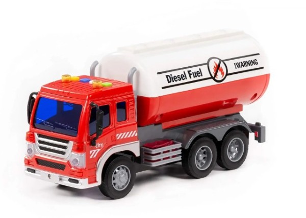 Polesie City Fuel Truck - Friction Powered