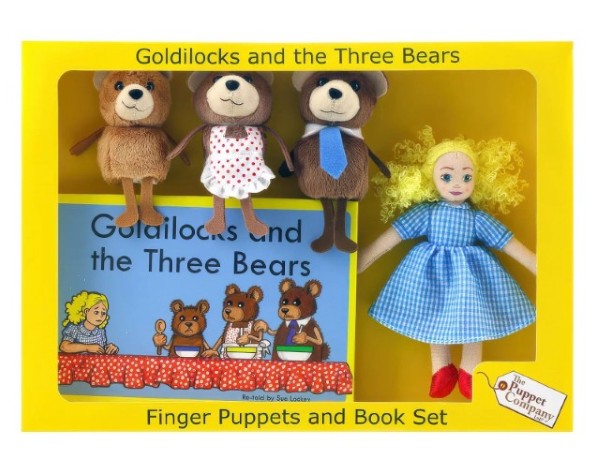 The Puppet Company - Goldilocks & The Three Bears-Traditional Story Sets