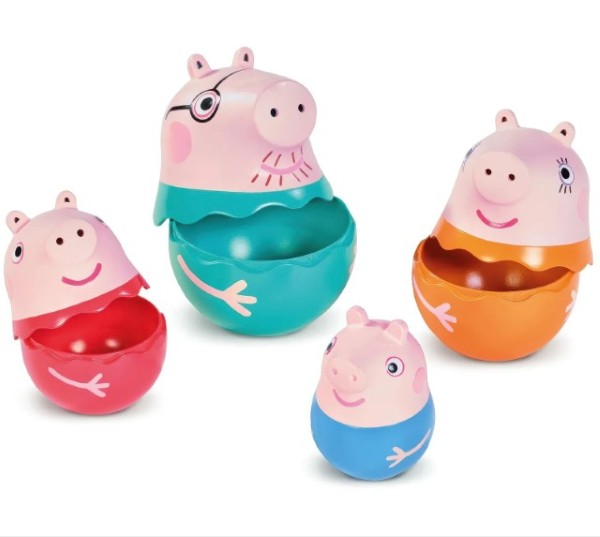 TOMY Toomies Peppa Pig - Peppa’s Nesting Family