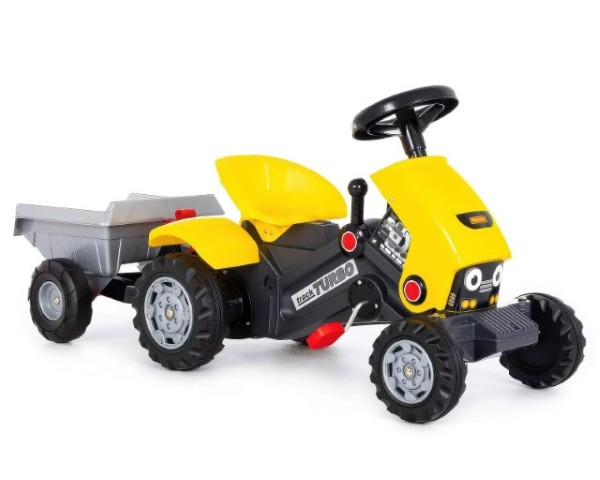 Turbo 2 Pedal Tractor and Trailer Ride-on