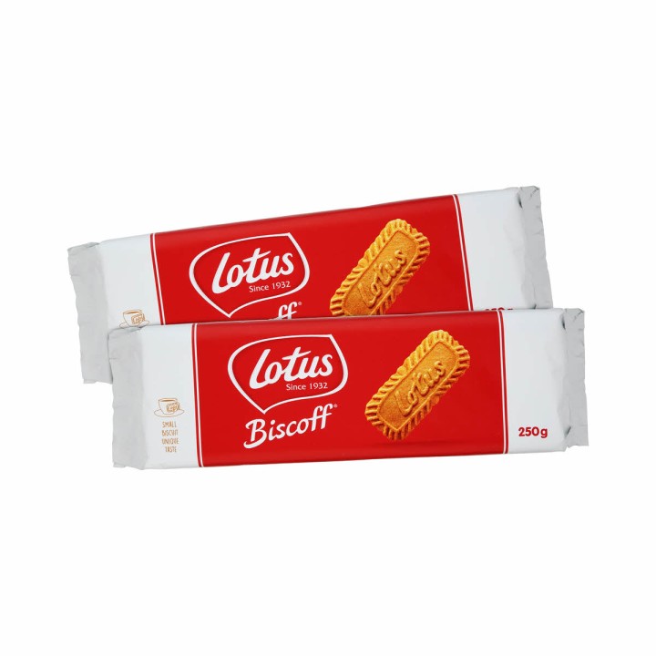 LOTUS Biscoff snack packs 2x250g (25% OFF)