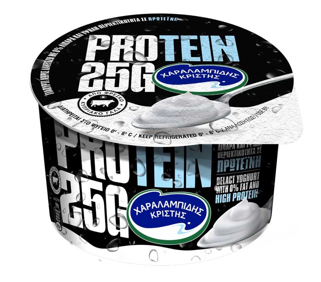 yogurt CHAR. CHRISTIS Protein 25G (lactose free, 0% fat) - 200g