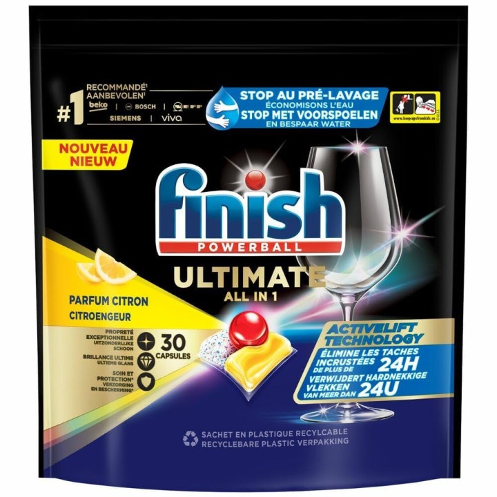 FINISH TABLETS ULTIMATE LEMON 30PCS