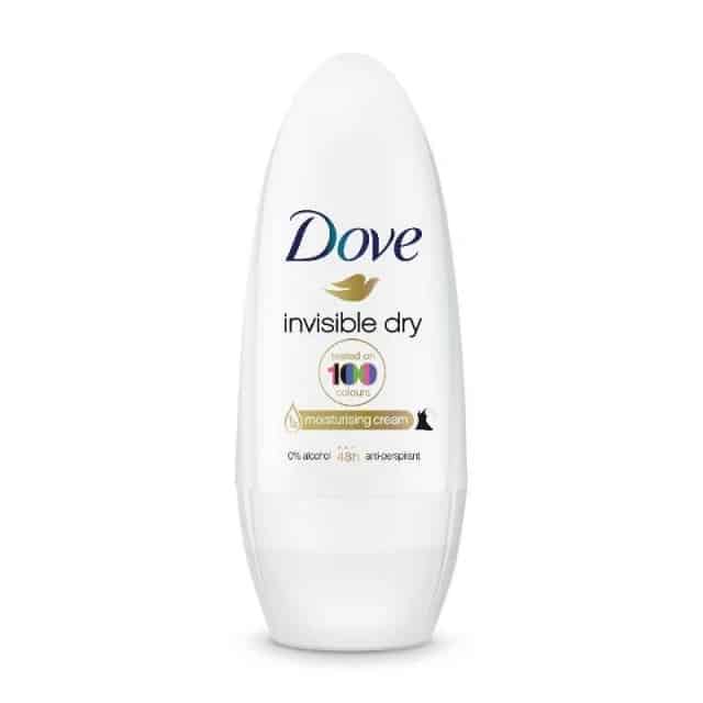 Dove Deodorant Scent Body Care Invisible Dry Roll On 50Ml White Fresia Violet Flower