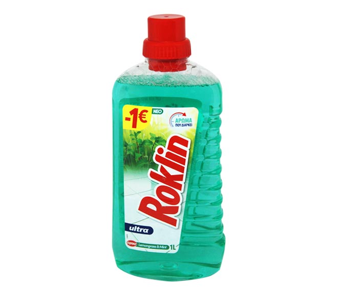 Roklin Ultra Lemongrass & Mint General Cleaning Liquid 1L