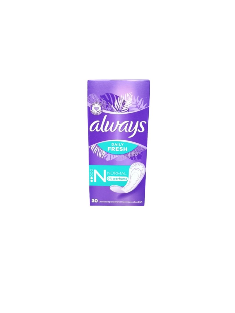 Always Daily Fresh 30 Pcs Fresh Unscented - Normal
